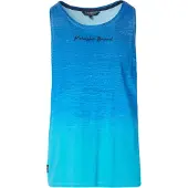 KOROSHI Camiseta azul oscuro / azul moteado / negro