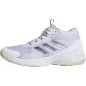 Adidas Calzado deportivo 'Crazyflight 6' gris claro / plata / blanco