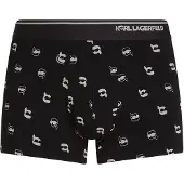 Karl Lagerfeld Calzoncillo boxer 'Ikon' greige / negro / offwhite