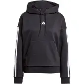Adidas Sudadera Con Capucha Essentials 3 Stripes Fleece
