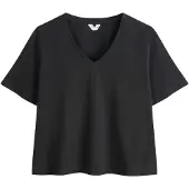 Mela London Camiseta 'Ankita' negro