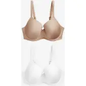 Next Sujetador beige oscuro / blanco