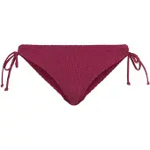 LASCANA Braga de bikini rojo vino