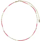 Pilgrim Cadena 'Alison' oro / rojo claro / blanco perla