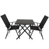 Aktive Juego De Mesa Y Sillas 61149 Table+2 Armchairs
