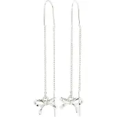 Pilgrim Pendientes ' Lysandra ' plata