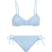 LASCANA Bikini azul claro / offwhite