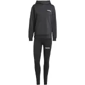 Adidas Chándal 'Leisure' negro / blanco