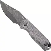 Kizer Cutlery Drop Bear 1092A1 Blackwashed AEB-L, Black Micarta, cuchillo fijo