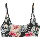 LASCANA Top de bikini verde / rojo / negro