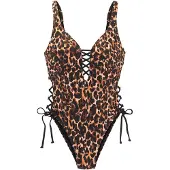Bruno Banani Traje de baño crema / marrón / caramelo / negro
