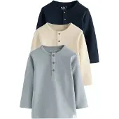 Next Camiseta chamois / navy / azul claro