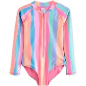 Next Traje de baño azul oscuro / albaricique / rosa / melón