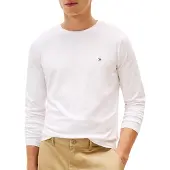 Tommy Hilfiger Camiseta manga larga STRETCH SLIM FIT LONG SLEEVE TEE hombre - Blanco - EU S
