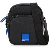 Karl lagerfeld JEANS Bolso de hombro azul real / negro / blanco
