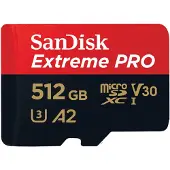 SanDisk Tarjeta De Memoria Microsdxc Extreme Pro 512gb