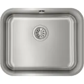 Teka BE 50.40 MAX, Fregadero encimera, Rectangular, Acero inoxidable, Acero inoxidable, 1 cuba, 430 mm