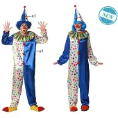 Atosa Disfraz De Hombre Arlequín Clown