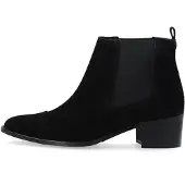 Bianco Botas Chelsea 'Carol' negro