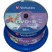 Verbatim 50 Dvd+r 4.7gb 16x
