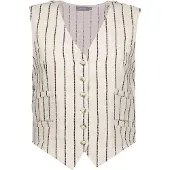 Geisha Gilet Sand/black Talla: XL | Chaquetas Outlet | Mujer | Marrón