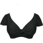 SugarShape Top de bikini 'Mambo' negro