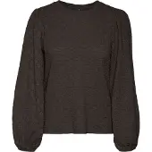 Vero Moda Blusa 'VMFlower' marrón oscuro