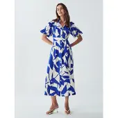 Willa Vestido 'Ariane' azul / blanco
