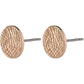 Pilgrim Pendientes 'Wynonna' oro rosa