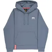 Alpha industries Sudadera azul paloma / blanco