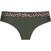 LASCANA Braga de bikini marrón / caqui / negro
