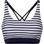 Venice beach Top de bikini 'Summer' navy / blanco