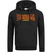 Lonsdale Sudadera 'Classic' curry / rojo / negro