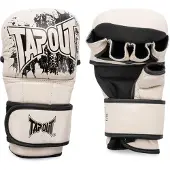 TAPOUT Guantes deportivos 'RUCTION' ecru / negro