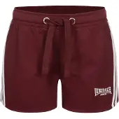 Lonsdale Pantalón 'Carloway' rojo vino / blanco