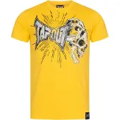 TAPOUT Camiseta 'Blade' amarillo / negro / blanco