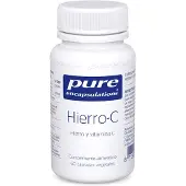 Pure Encapsulations Cápsulas Iron-c 60 Unidades