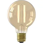 Calex E27 G80 3,5W filamento LED 821 oro atenuable