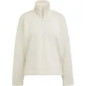 Adidas adidasSudadera con cremallera hasta el pecho Soft Lux L Beige Mujer
