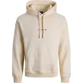 Jack & Jones Sudadera 'JORNorrebro' naranja oscuro / blanco lana