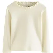 Next Camiseta blanco lana