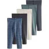 Next Leggings azul cian / gris basalto / greige / negro