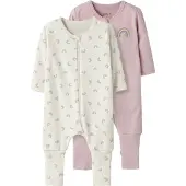 Name it Pijama De Manga Larga Jet Rainbow 2 Unidades