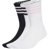 Adidas Originals adidasCalcetín clásico 3-Stripes 3 Pairs 43-45 White / Black / Clear Pink Unisex