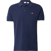 Levi's Camiseta azul oscuro / rojo fuego / blanco