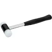 Bahco Martillo de goma con cabeza de nylon y mango de goma, peso: 610 gramos