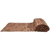 Big Buy Cooking Cañizo Faura, modelo f27101, color marrón, material: abeto, alambre, corteza de árbol. Dimensiones: 1 x 3 metros
