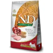 Farmina N&D LG DOG Adult Mini, pollo y granada, 2,5 kg