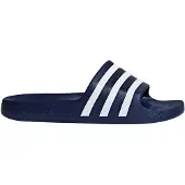 Adidas Zapatos abiertos 'Adilette Aqua' azul oscuro / blanco