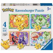 Ravensburger Pokémon 3 Rompecabezas 16/12/20 24 Piezas